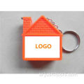 BSCI House Shapes Tape Measure Keychain للترقية